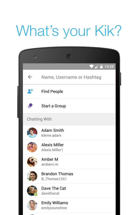 Kik download for android phones free